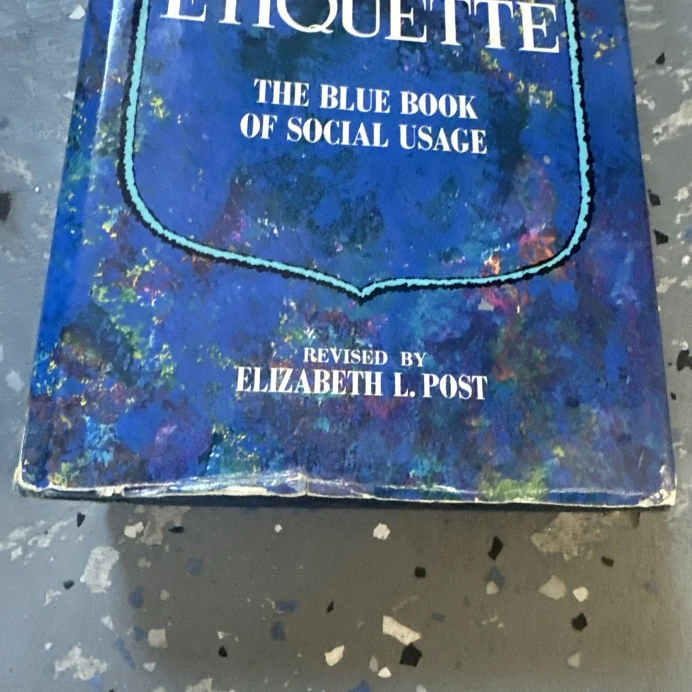 Emily‎ Post's Etiquette 1965 11th Edition Funk & Wagnall Hardcover VINTAGE